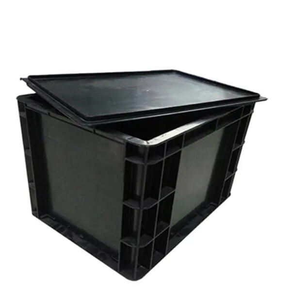 Esd boxes with protective lids