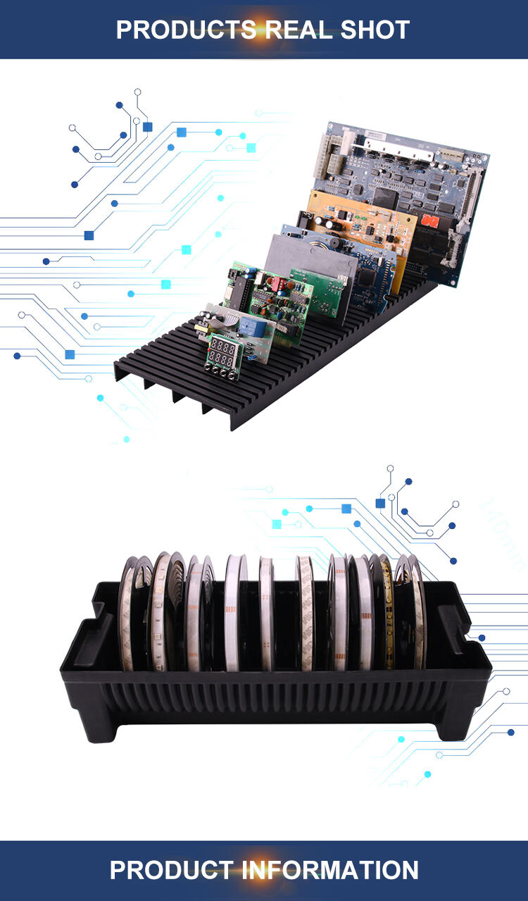 Support de circulation antistatique esd pour salle blanche de stockage de PCB, plateau PCB, détails du support spécial SMT