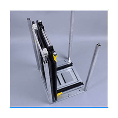 Industrial SMT ESD PCB store free standing metal black magazine display rack details