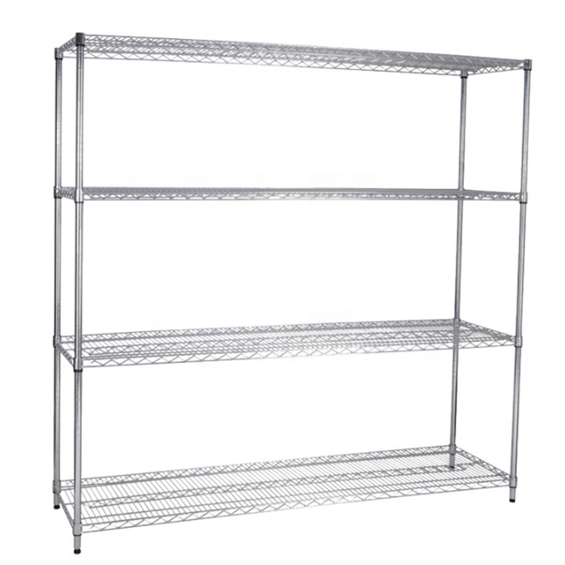 ESD Wire Mesh Shelves Chrome/stainless steel/metal Kitchen Storage Wire Shelves Rack details