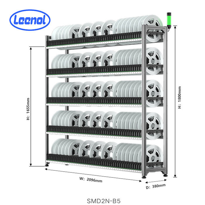 Leenol Electronic Intelligent Rack สำหรับวัสดุ 13 นิ้ว-SMD2N-B5