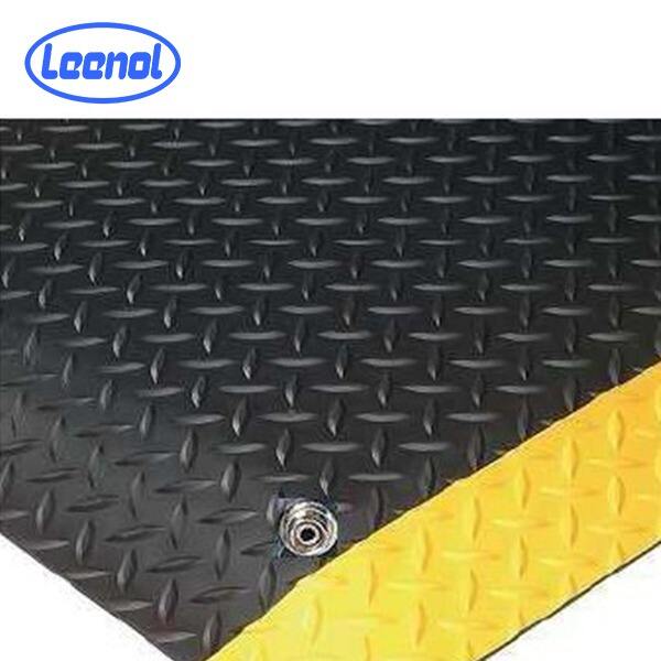 Tapis de sol en caoutchouc mousse PU antistatique Leenol ESD LN-419