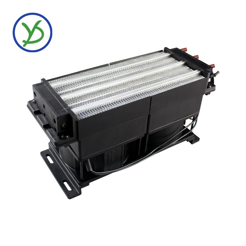 220V 750W Thermostatic Electric Heater PTC Fan Heater Industrial Heating Element Surface Insulation 205x80x102mm