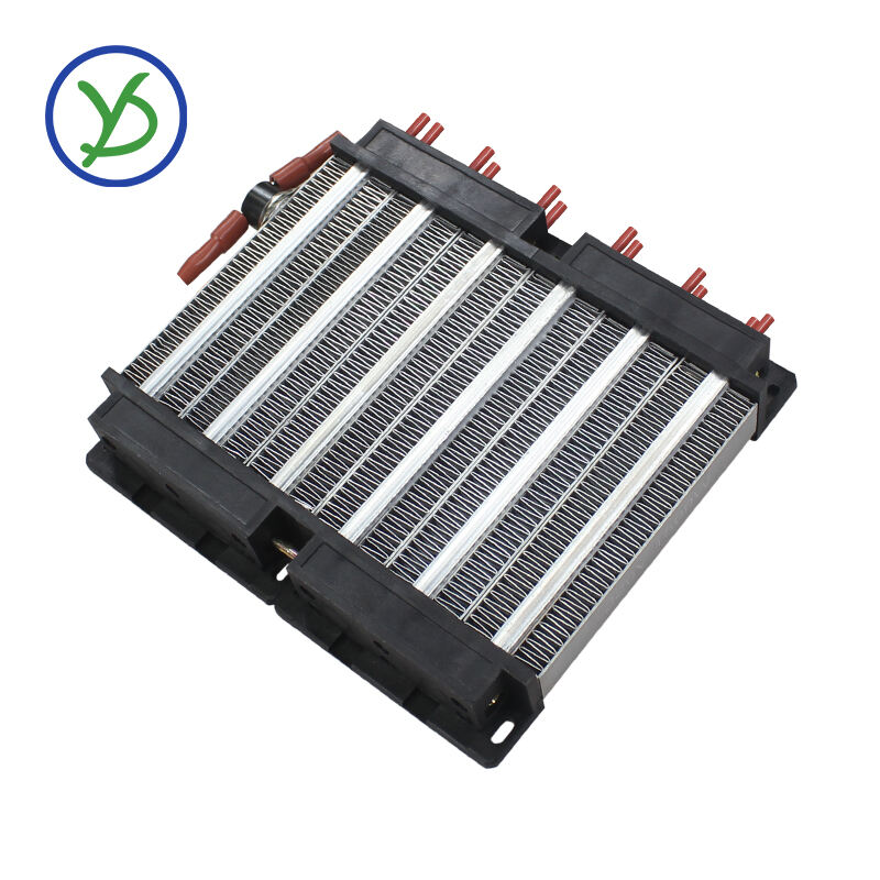 Surface Insulated 110V 220V 1500W Thermostatic PTC Heating Element Electric Air Heater 140x152x26mm AC/DC