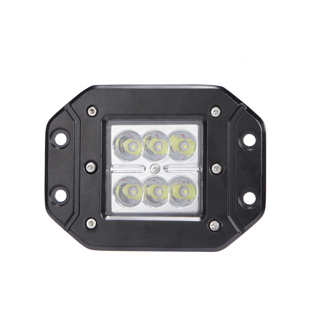 5 Inch 18W  Cube Pods Spot  LED Work Light For Offroad Jeep Pickup Truck