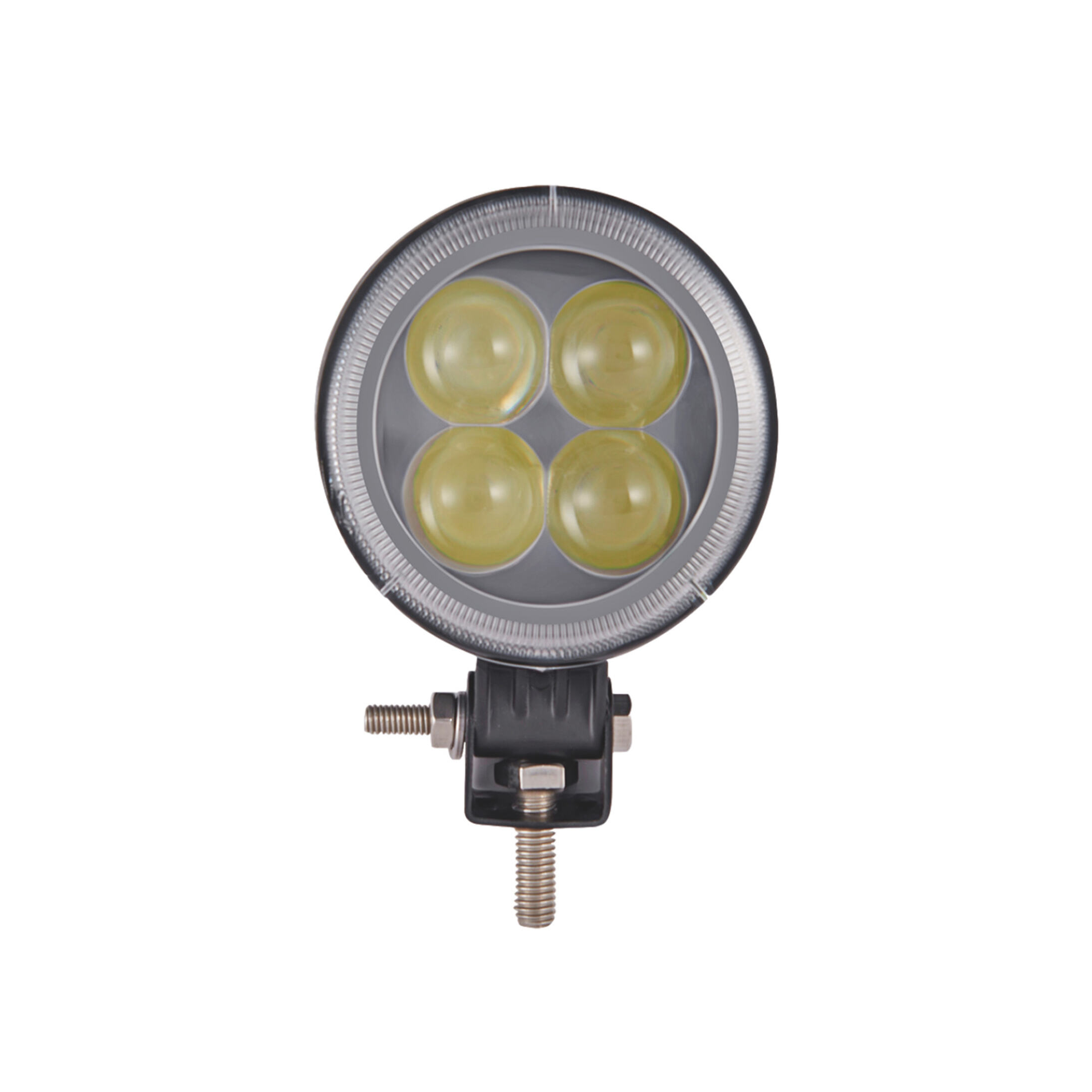 3Inch 12W Mini Round LED Work Light For Offroad Jeep SUV ATV Truck