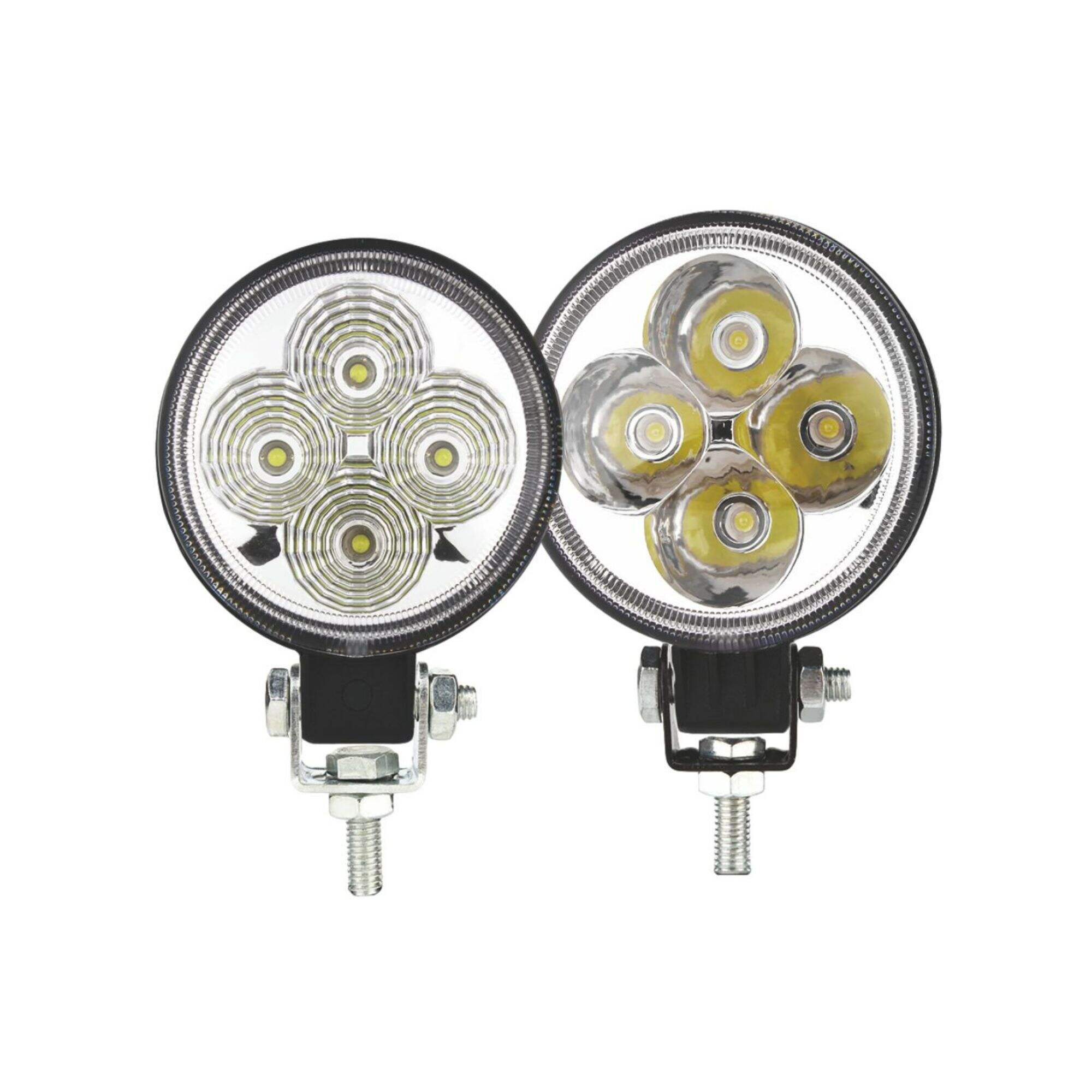 3Inch 12W Mini Round LED Work Light For Offroad Jeep SUV ATV Truck