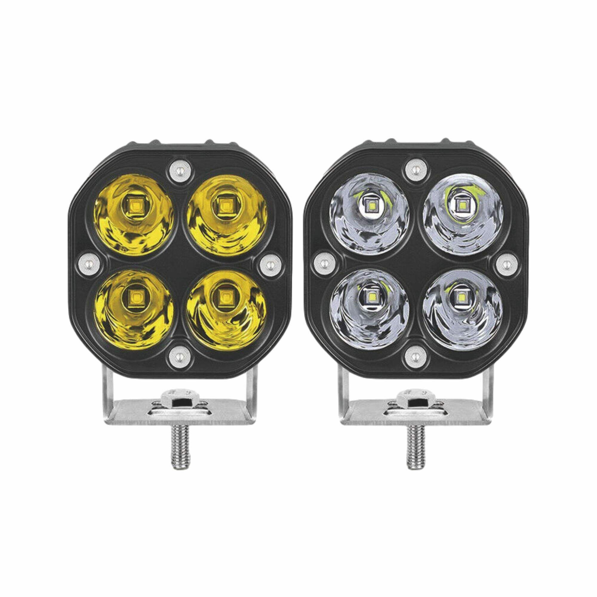 4Inch 40W Cube Spot LED სამუშაო სითხი Pods Offroad Jeep SUV ATV Truck