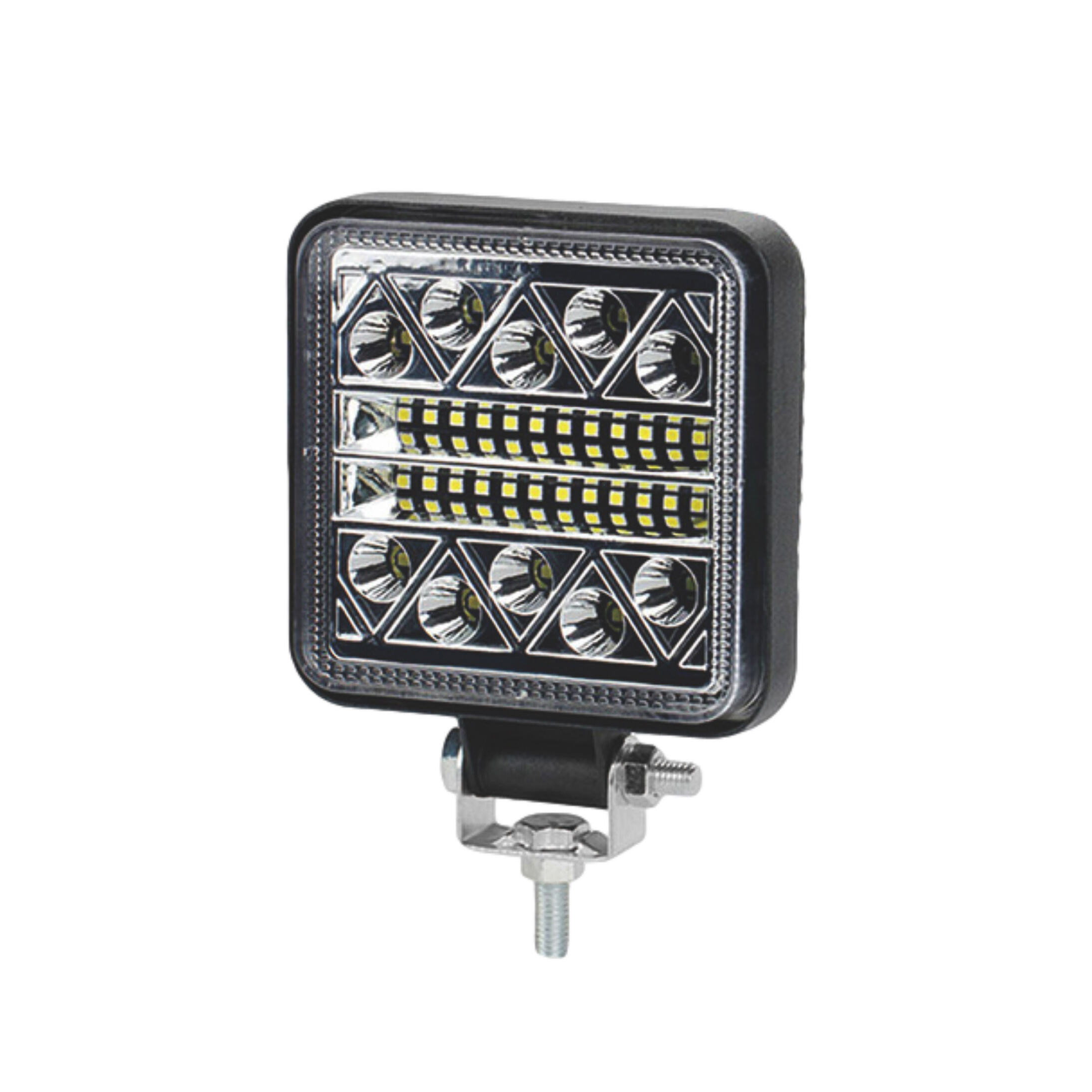 4.3Inch 62W Square Spot Flood LED Work Light For Offroad Jeep SUV ATV Truck