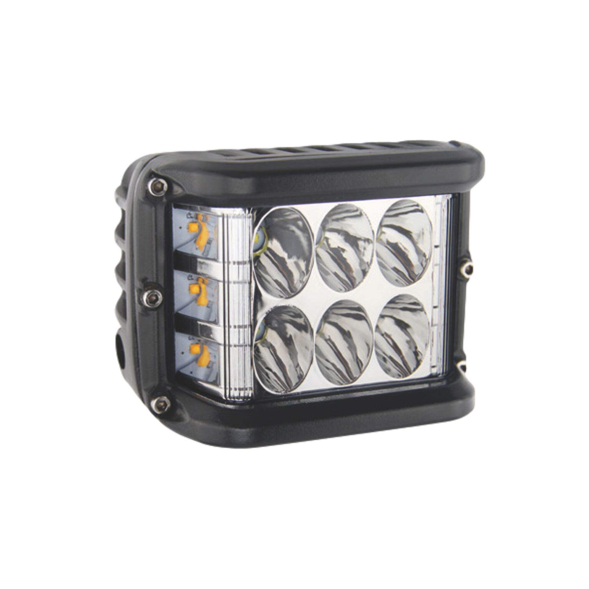 4 Inch 36W Dual Color 3 Side Shooter  LED Work Light