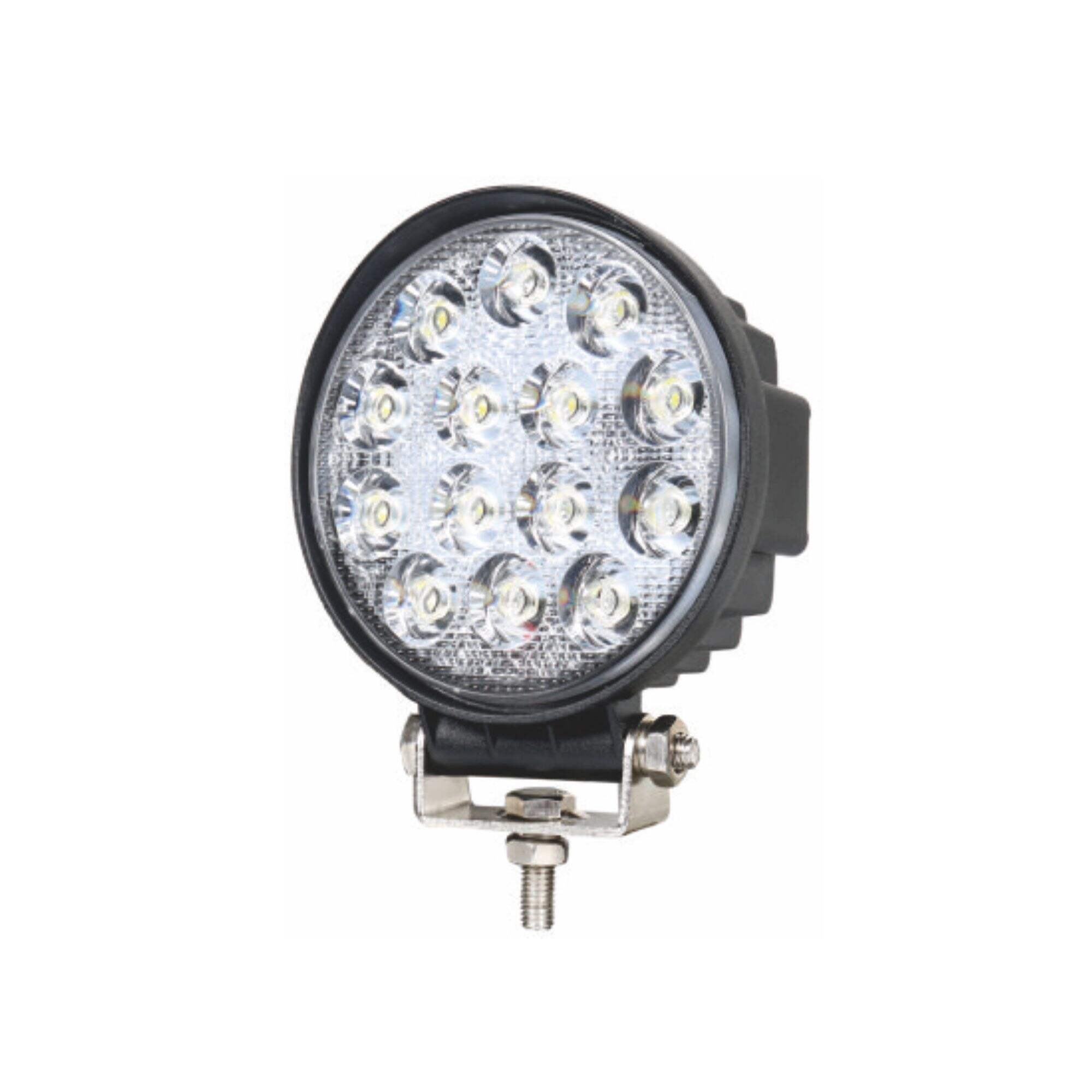 4.5Inch 42W Round Spot Flood LED Work Light For Offroad Jeep SUV ATV Truck