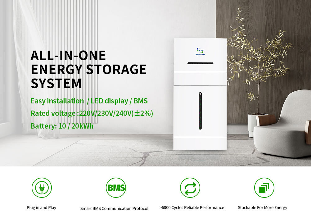 Factory 10kw 20kw ESS all in one inverter and lithium battery Solor Energy Storage System Battery With Lithium Battery 400ah supplier