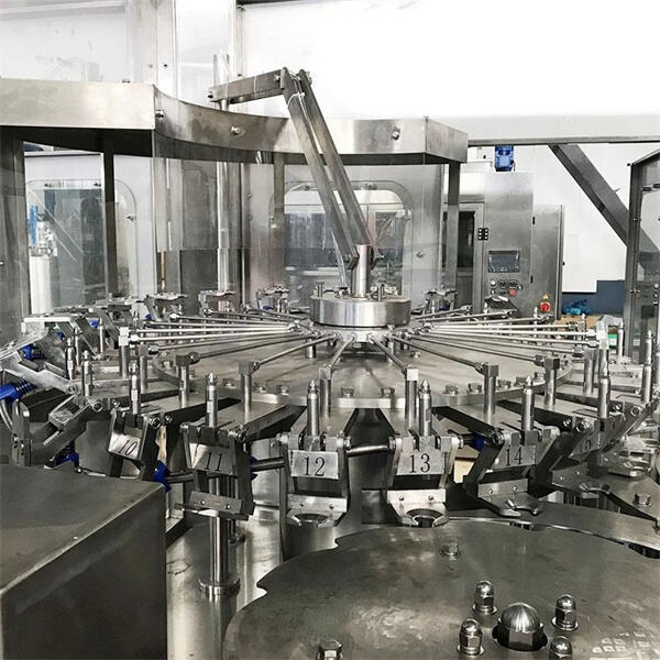 Water movement through a Bottling Line: