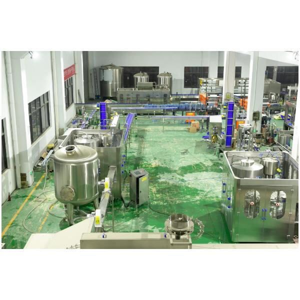 Inside a Bottle Filling Line