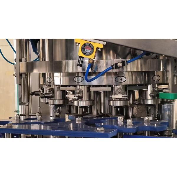4) Say goodbye to human error, heavy lifting, and waste with an automatic can filler