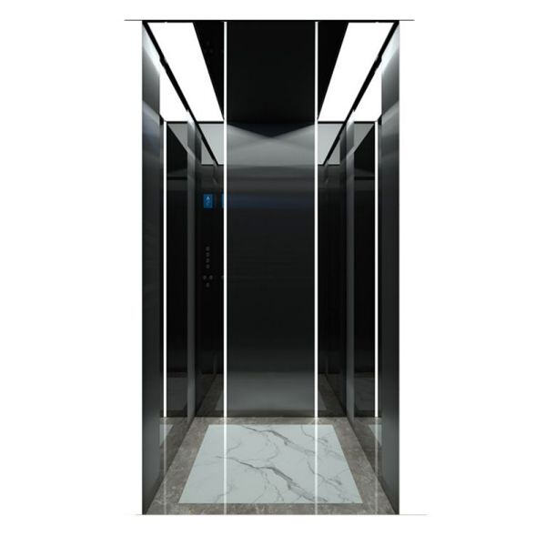 Experience the dazzling beauty of a mirror elevator.