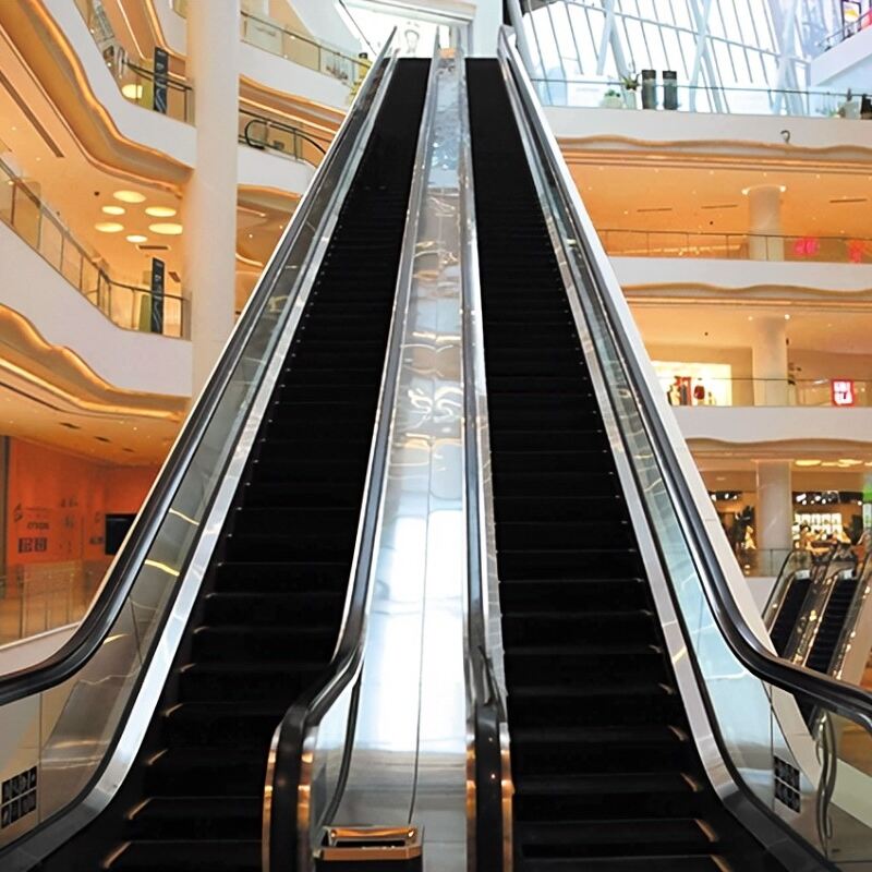 Escalera mecánica y paseo móvil