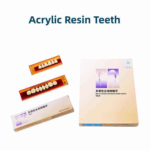 3-Layer Synthetic Resin Teeth for Everyone