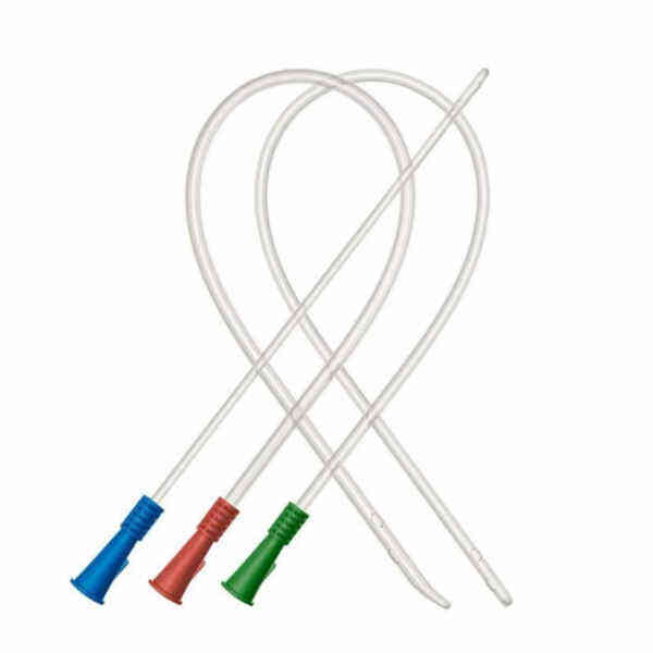 A comparison between PVC and traditional catheters.