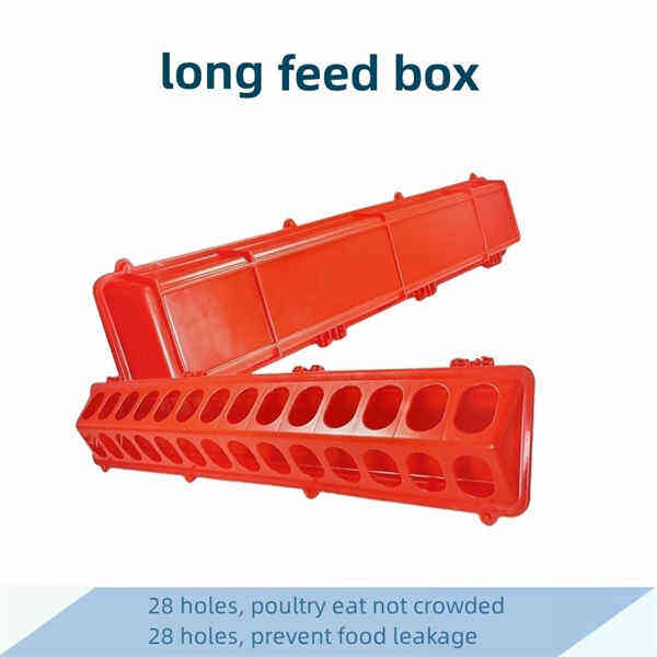 Making your farm more efficient with a long feed box