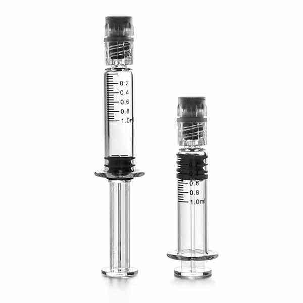 The Borosilicate Glass Luer Lock Syringe 1ml lasts longer and is heat-resistan