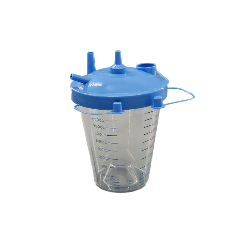 Medical Grade Disposable suction Jar Vacuum bottle for patients 1200ML