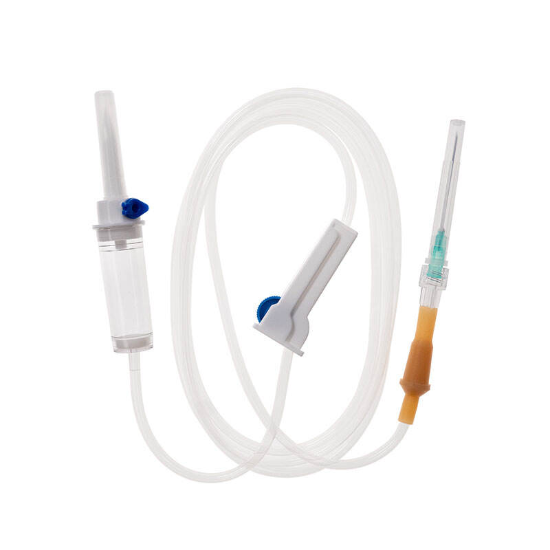 Disposable IV Infusion Set With Needle