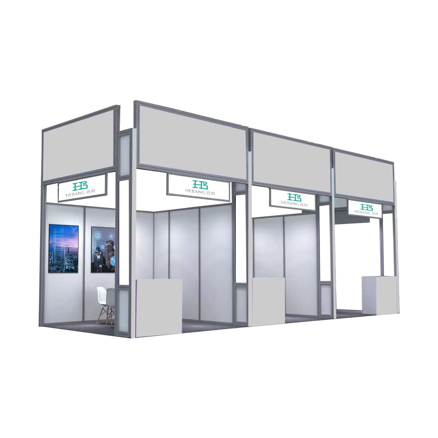 HB-BT020 Standard Booth System