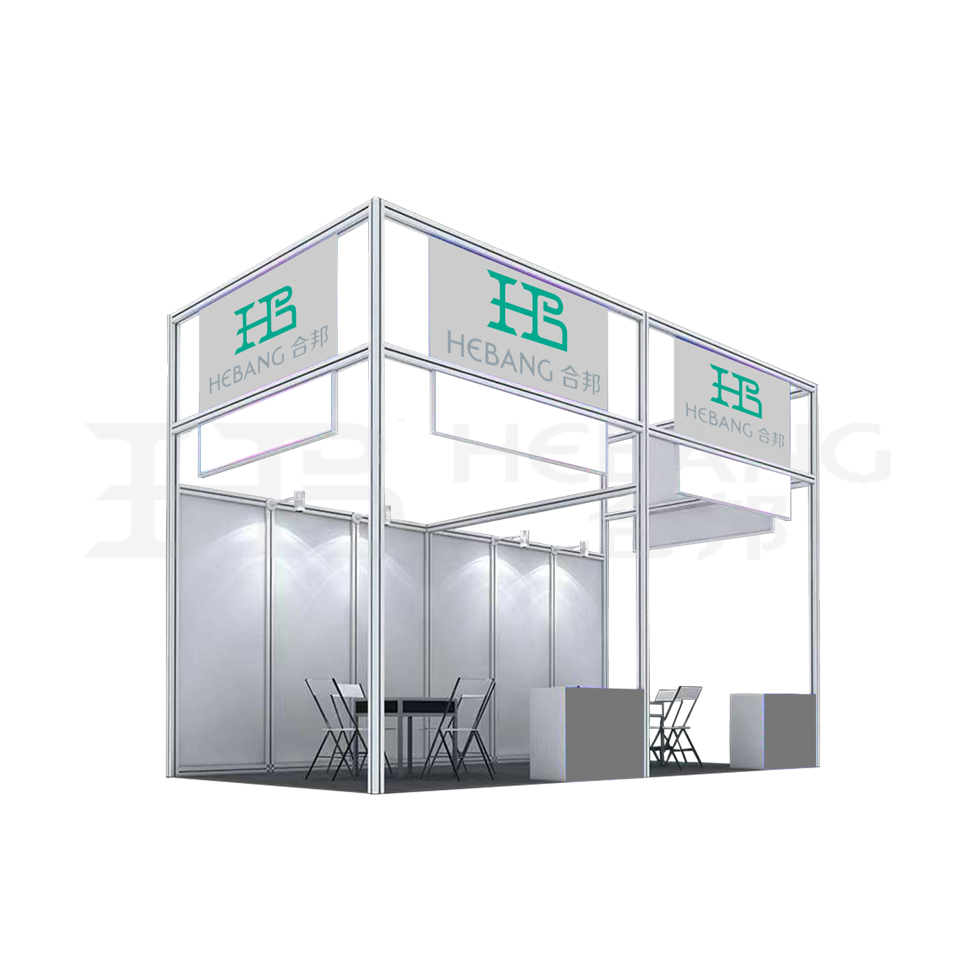 HB-BT022 Standard Booth System