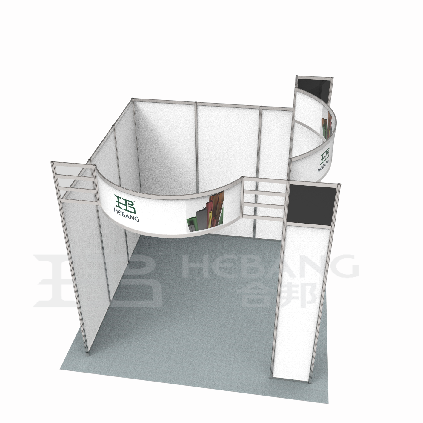 HB-BT006 Standard Booth System