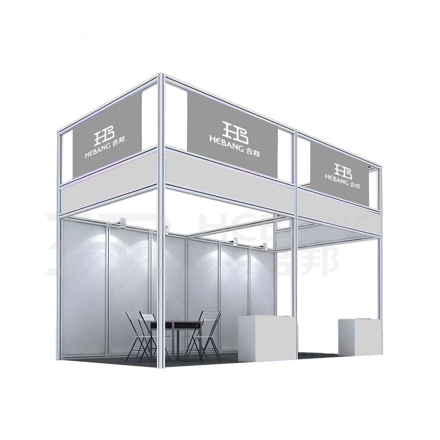 HB-BT025 Standard Booth System