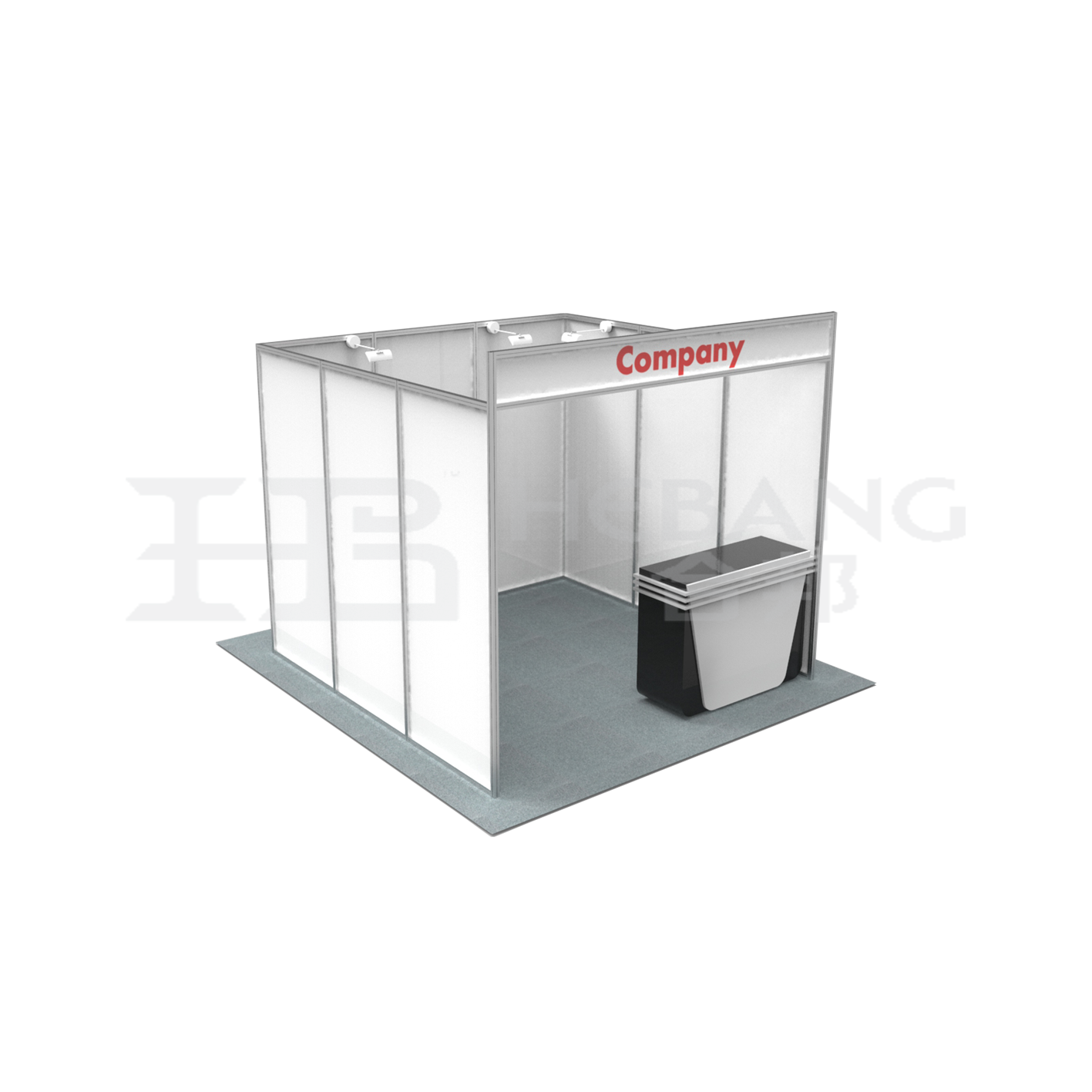 HB-BT015 Standard Booth System