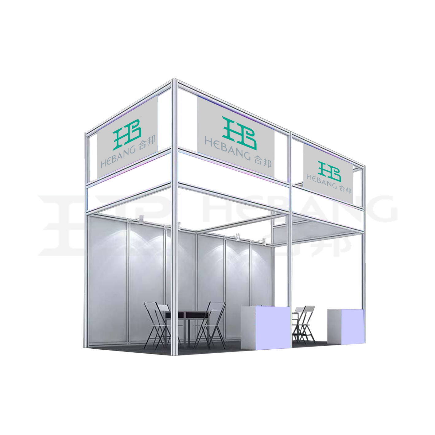 HB-BT023 Standard Booth System