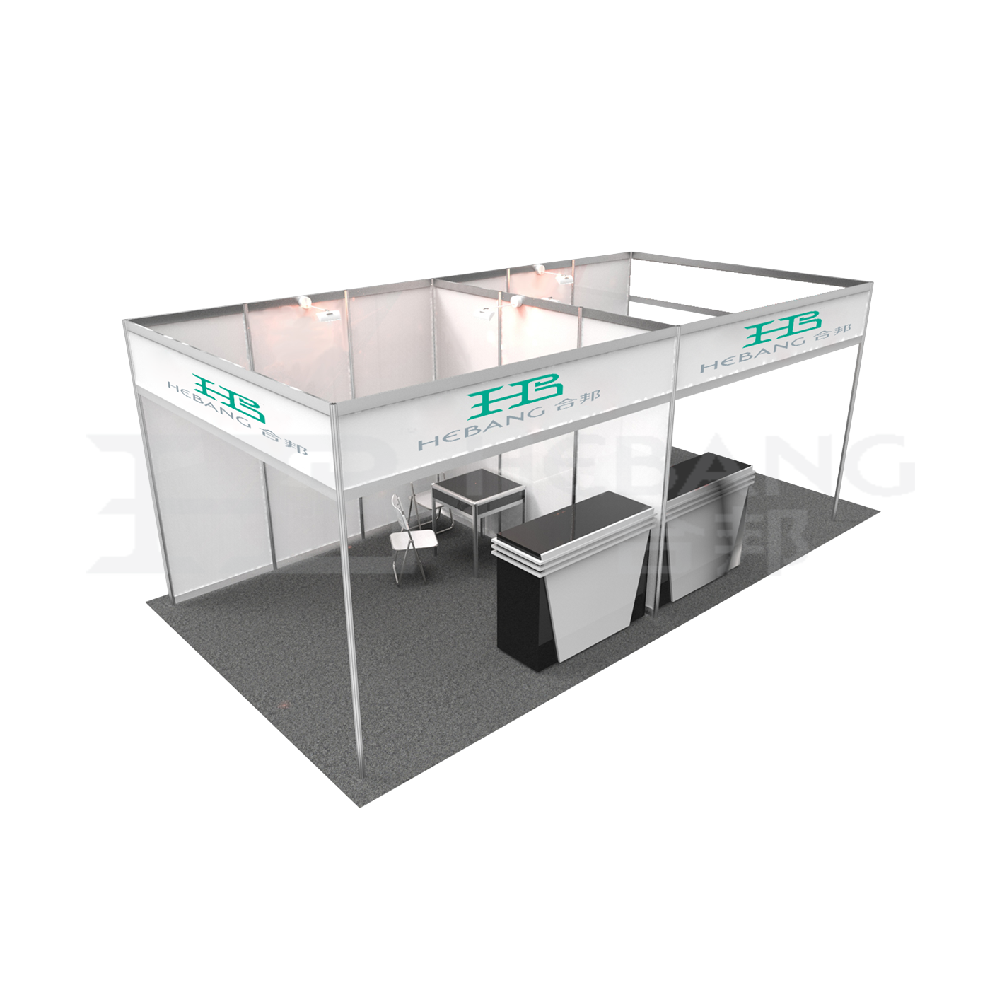 HB-BT014 Standard Booth System