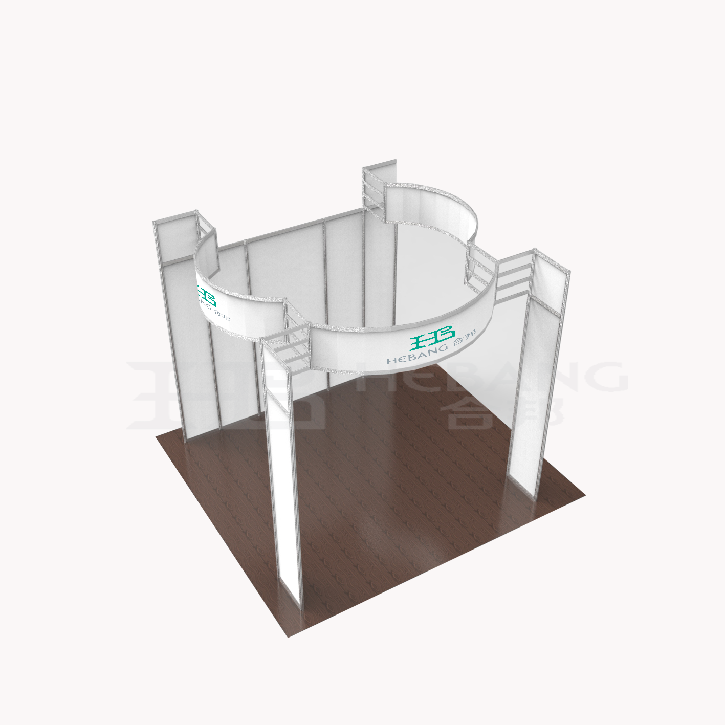 HB-BT005 Standard Booth System