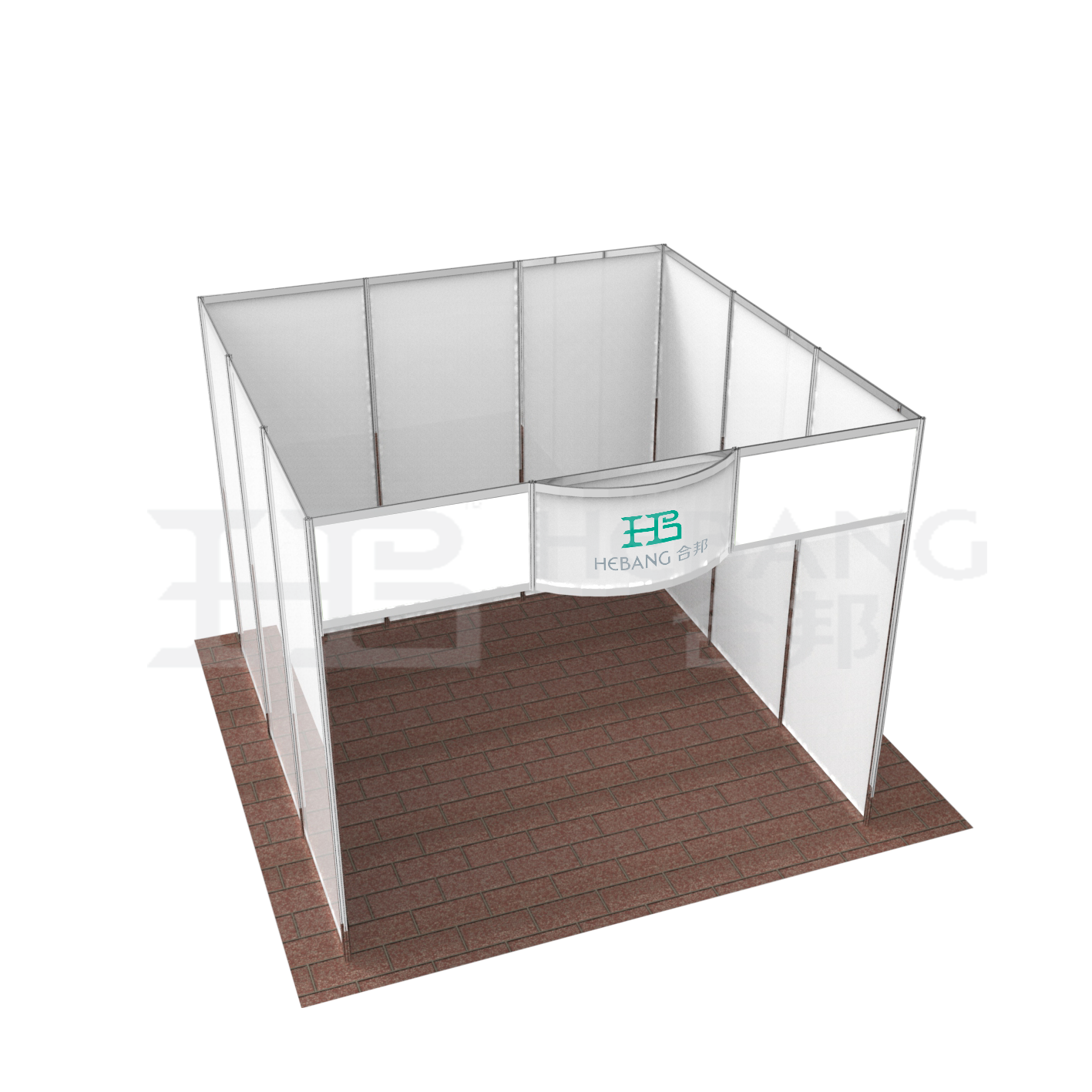 HB-BT004 Standard Booth System