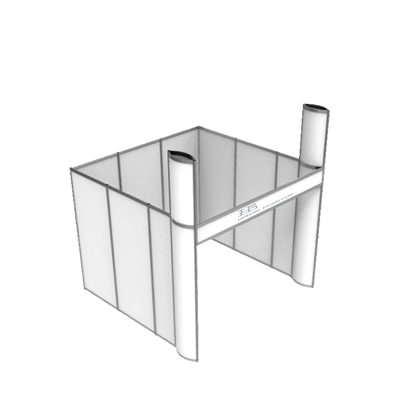 HB-BT008 Standard Booth System