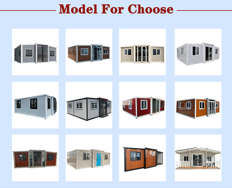 Factory direct sales Expandable Container House 40ft Luxury Container Foldable House China Foldable House details