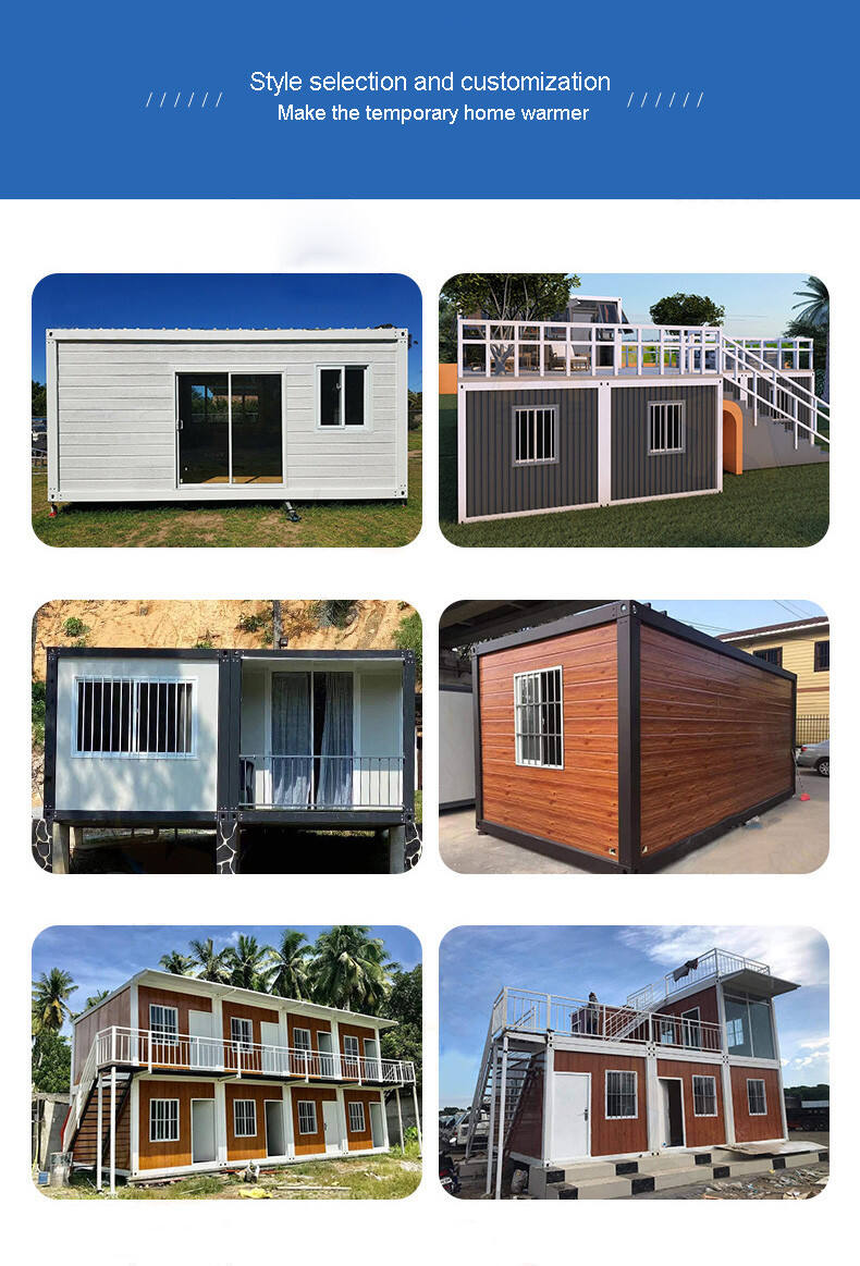 Cheap ready made portable cheap home manufacturer Detachable Living Room prefabricated home houses foldable container house details