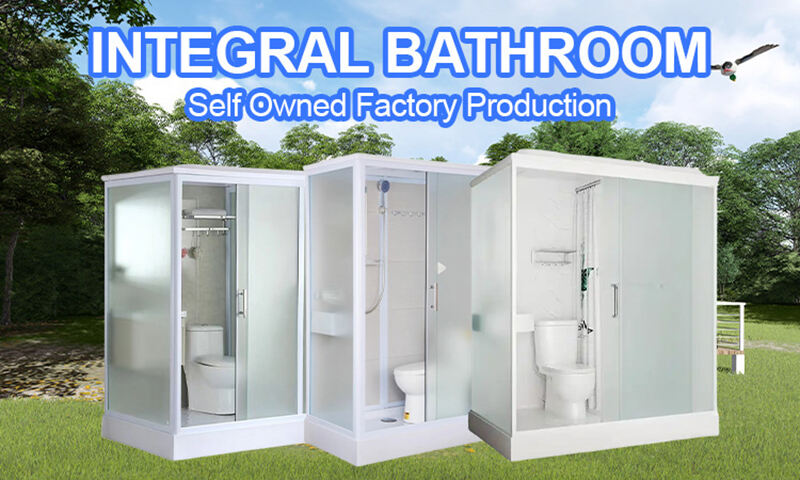 Prefabricated Bathroom Pod Integrated Shower Room Complete All-in-one Modular Bathroom factory