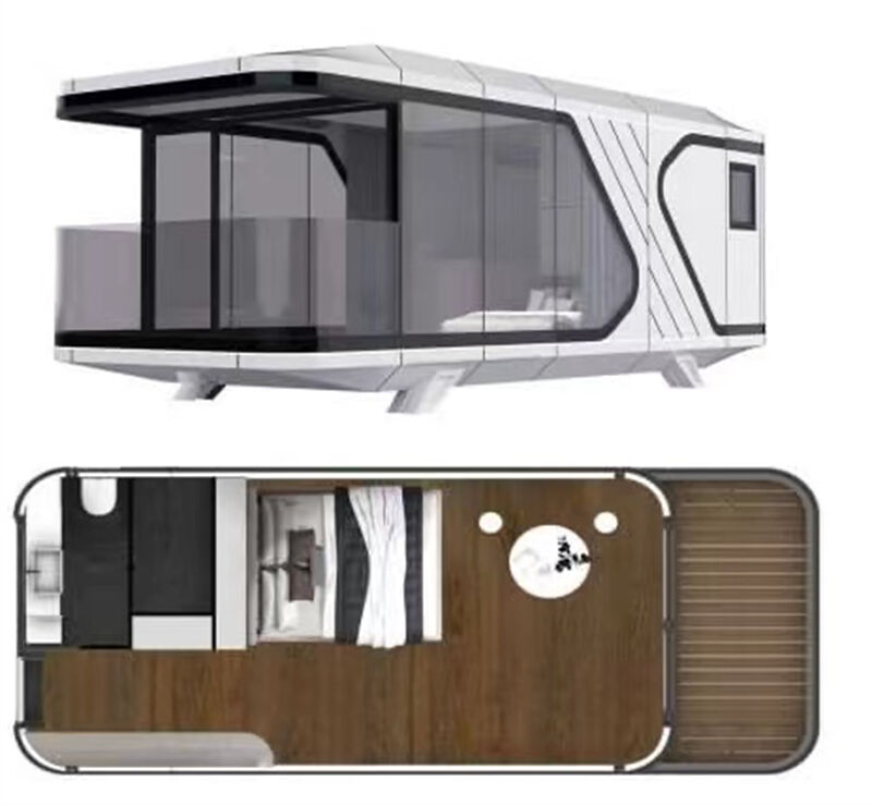 Hotel Homes Space Capsule Spacecraft Prefabricated Other Prefab Modern Container Space Capsule House supplier