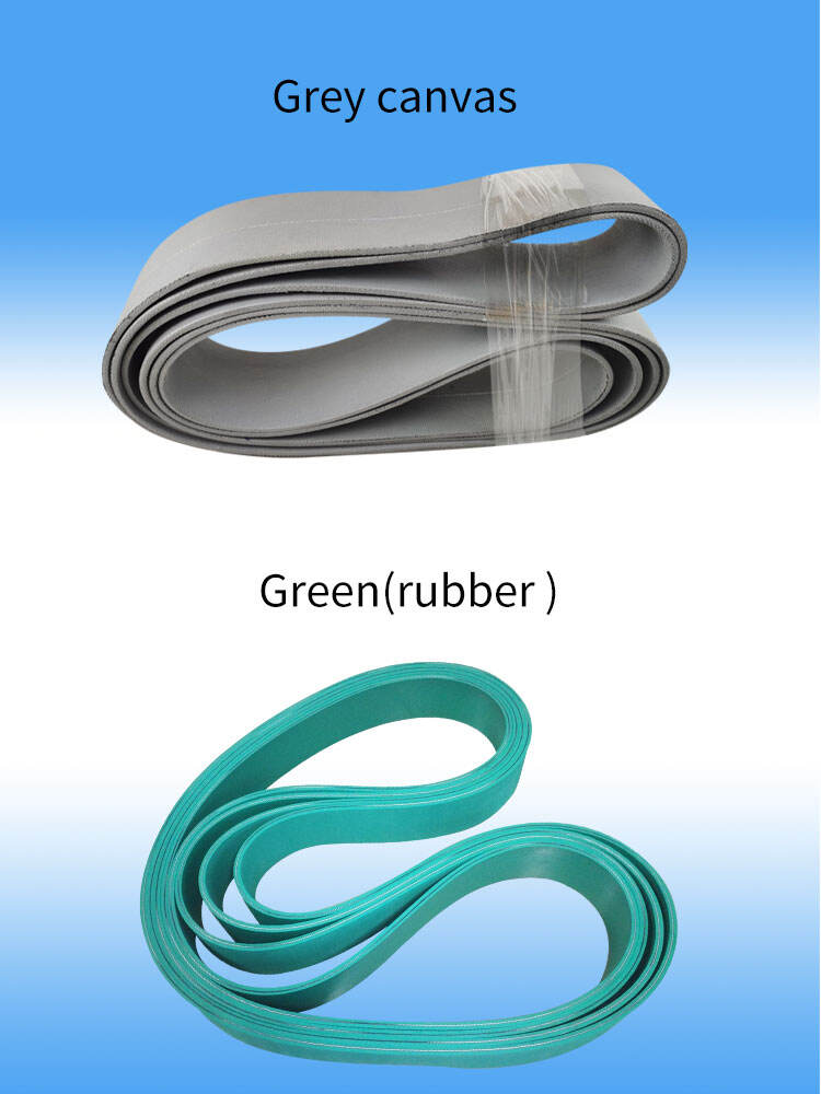 Tube winder belts manufacture