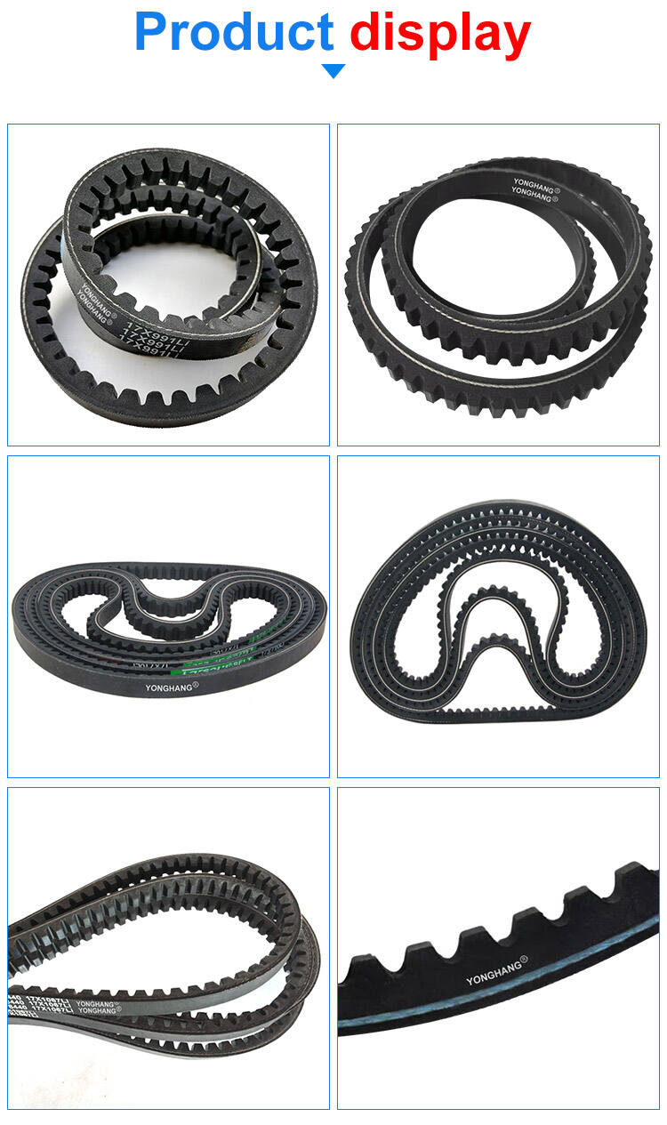 Cogged V belts Cogged banded v belt supplier