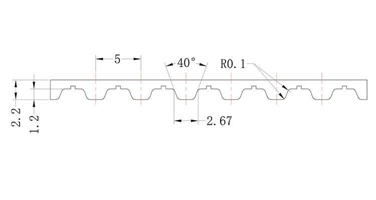 T5 PU Timing Belts factory