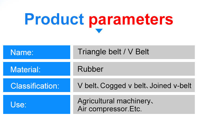 V Belts  supplier