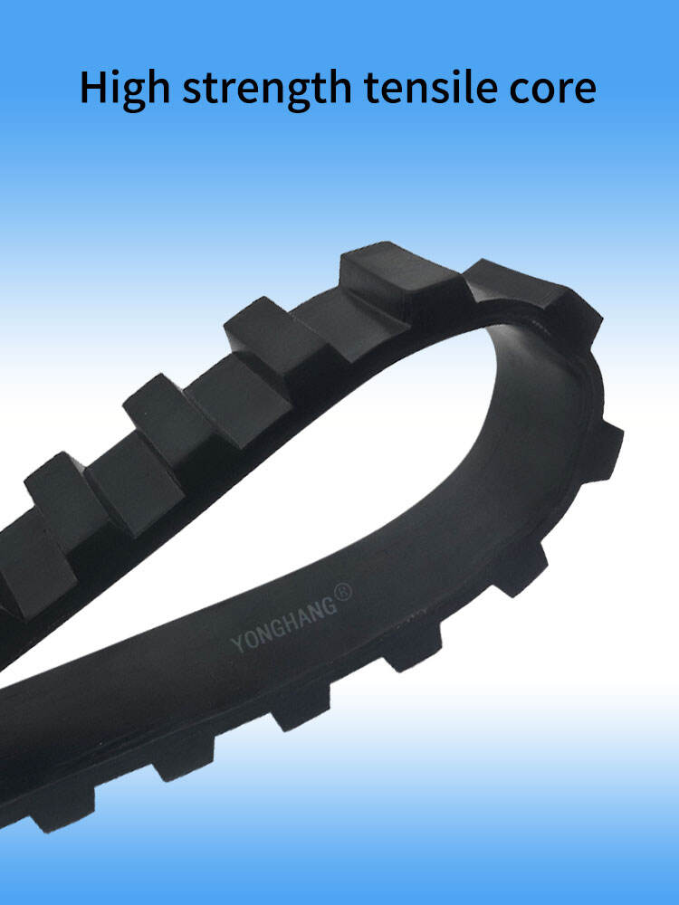 Sweeping vehicles elevator rubber belts for broddson sweeper factory