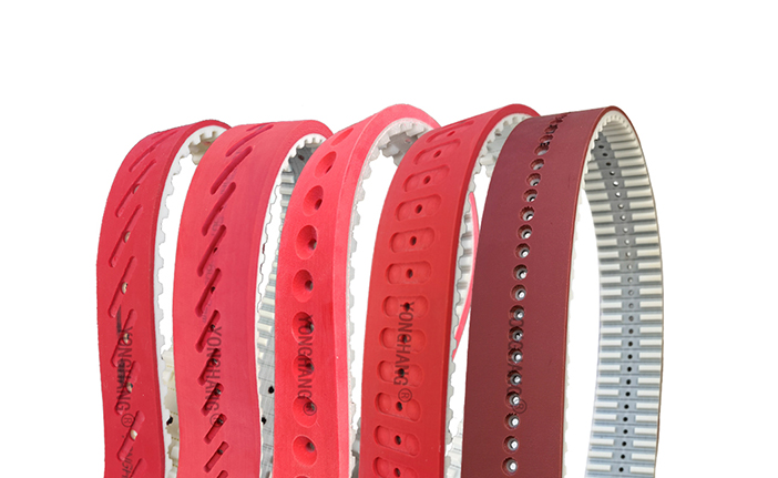 Vacuum Timing belts coated for Rovema VFFS packer
