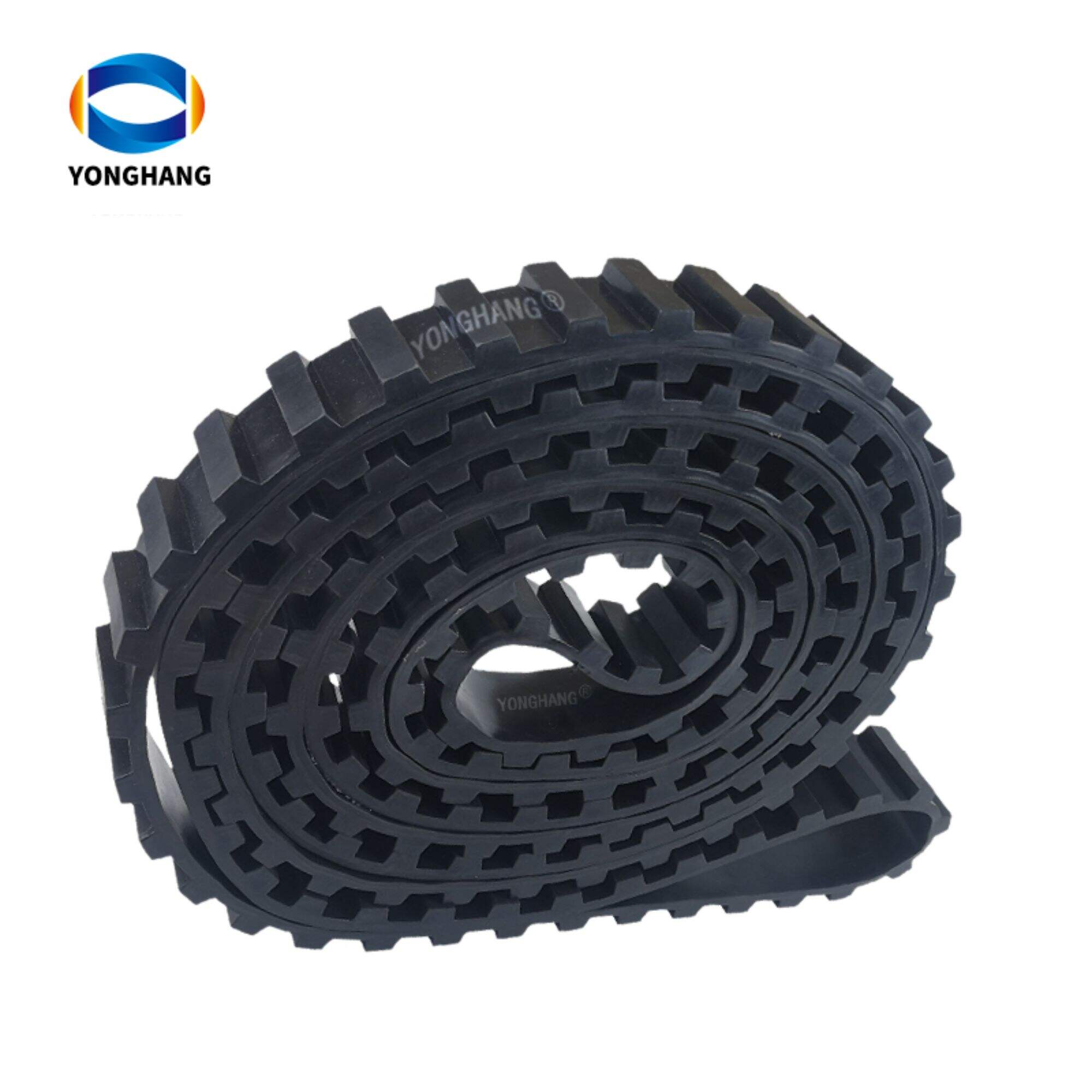 Sweeping vehicles elevator rubber belts for broddson sweeper