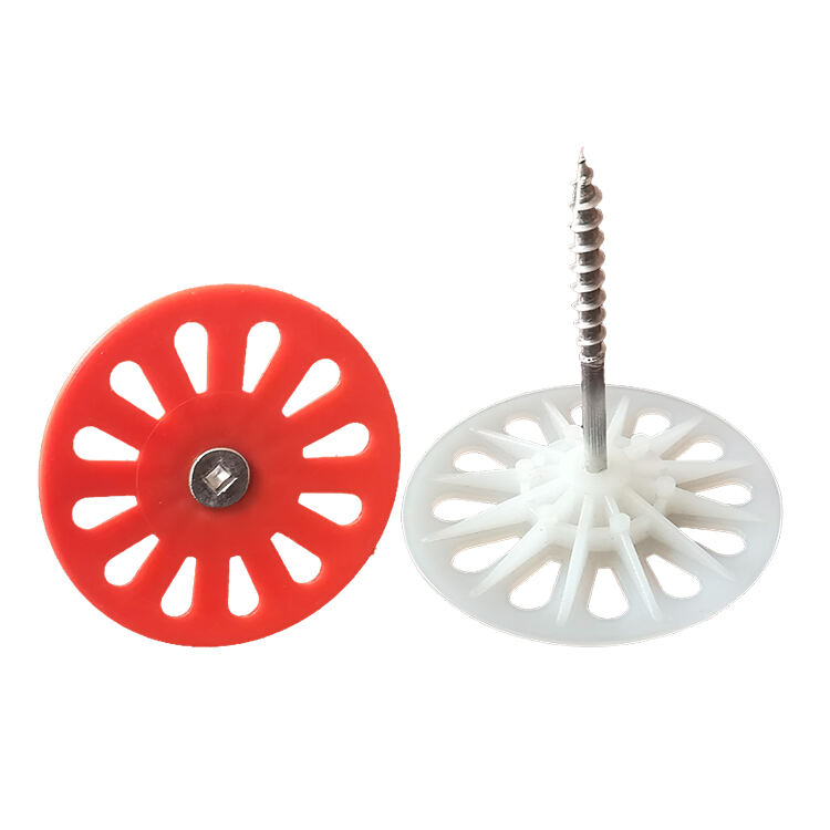 High Quality plastic insulation fasteners for fixing wood fibre details