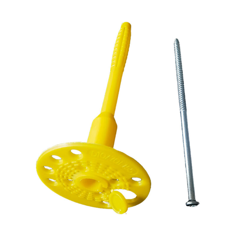 Rock wool thermal insulation fixing anchor 250mm 280mm with steel nail factory